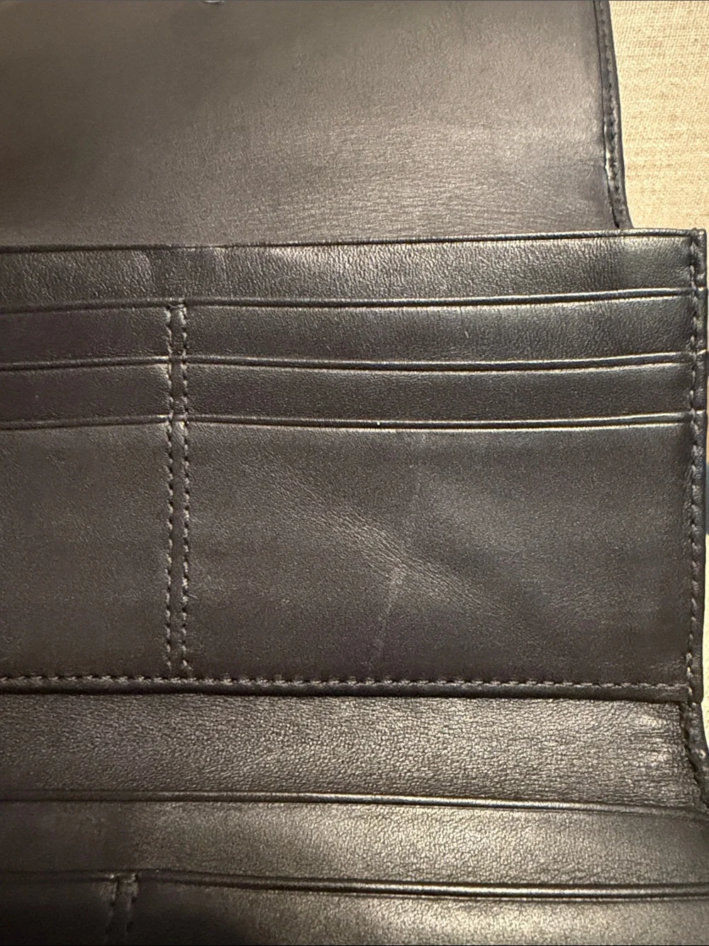 Coach Chelsea Heritage Y2K-Style Signature Trifold Monogrammed Envelope Wallet